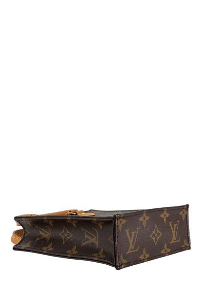 LOUIS VUITTON - LV Monogram Petit Sac Plat Mini Handbag Canvas