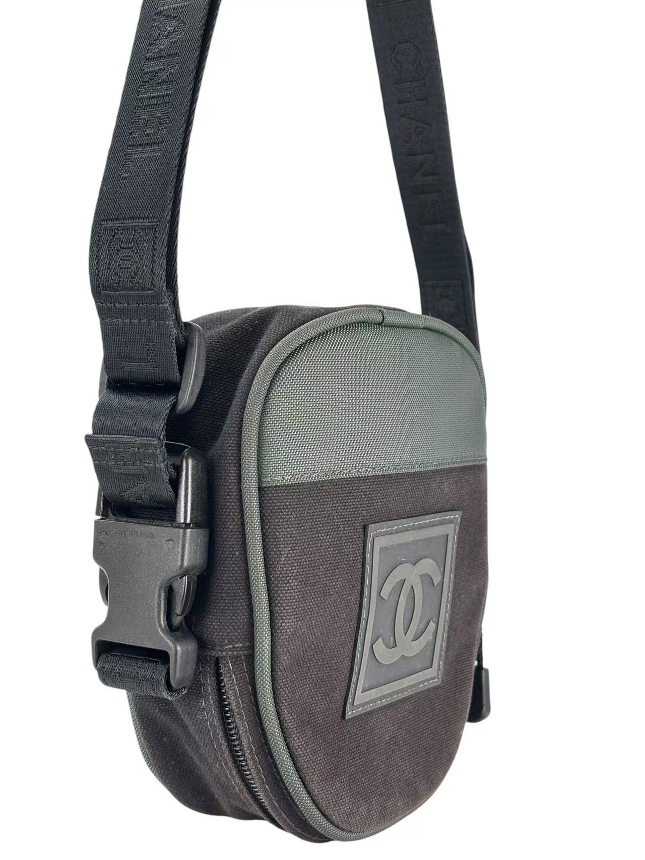 CHANEL - No.8 Sports Line COCO Mark Shoulder Bag black
