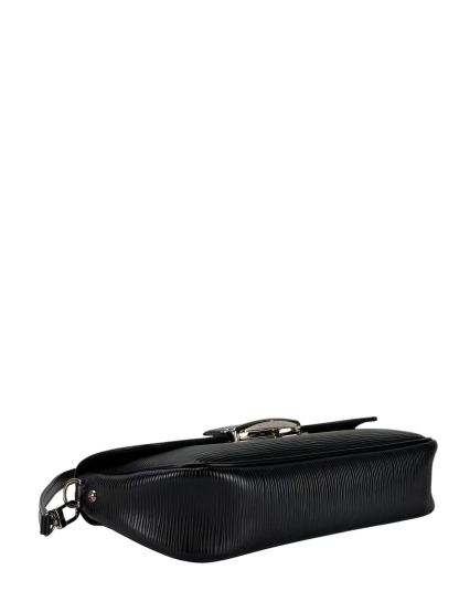 LOUIS VUITTON -  Epi Leather Pochette Montaigne Noir Shoulder Bag