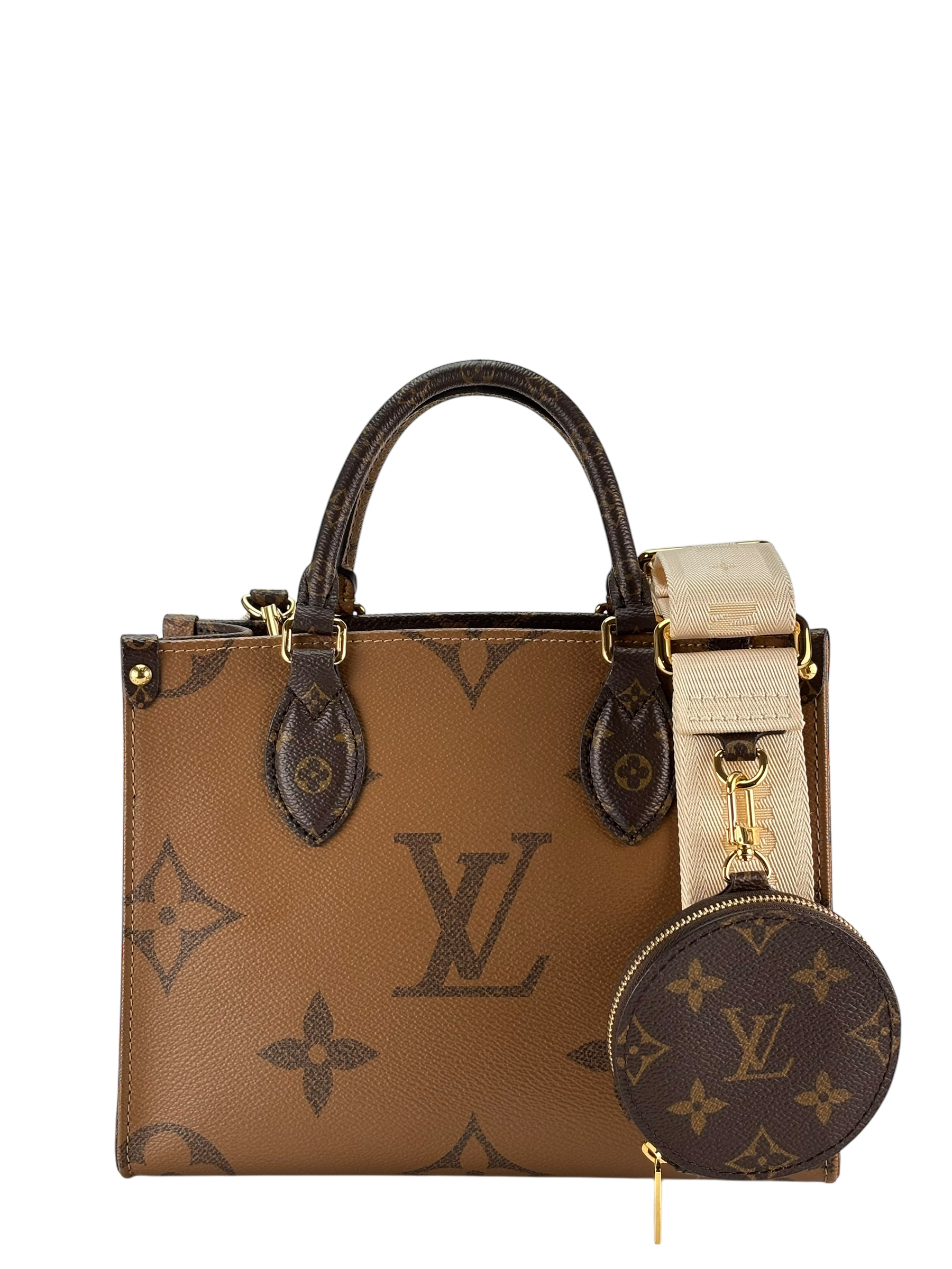 LOUIS VUITTON - OnTheGo PM Bag Monogram Reverse Coated Canvas