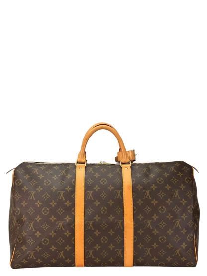 LOUIS VUITTON - Monogram Canvas Keepall 50 Handbag