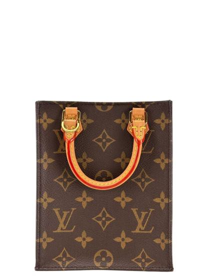 LOUIS VUITTON - LV Monogram Petit Sac Plat Mini Handbag Canvas