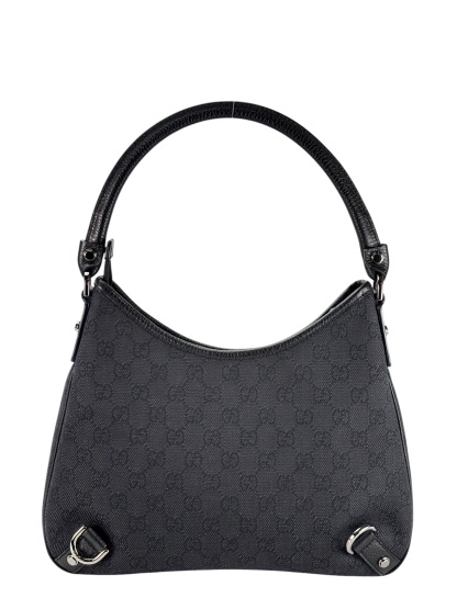 GUCCI - Black Ophidia Abbey Guccissima Semi Shoulder Bag