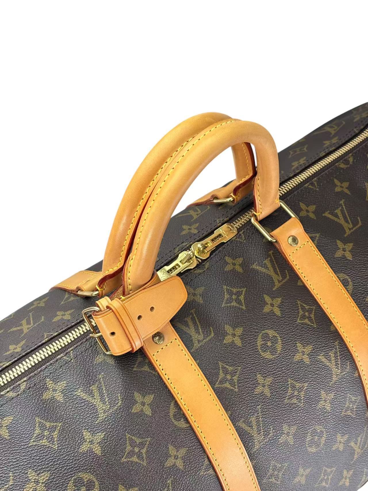 LOUIS VUITTON - Monogram Canvas Keepall 50 Handbag