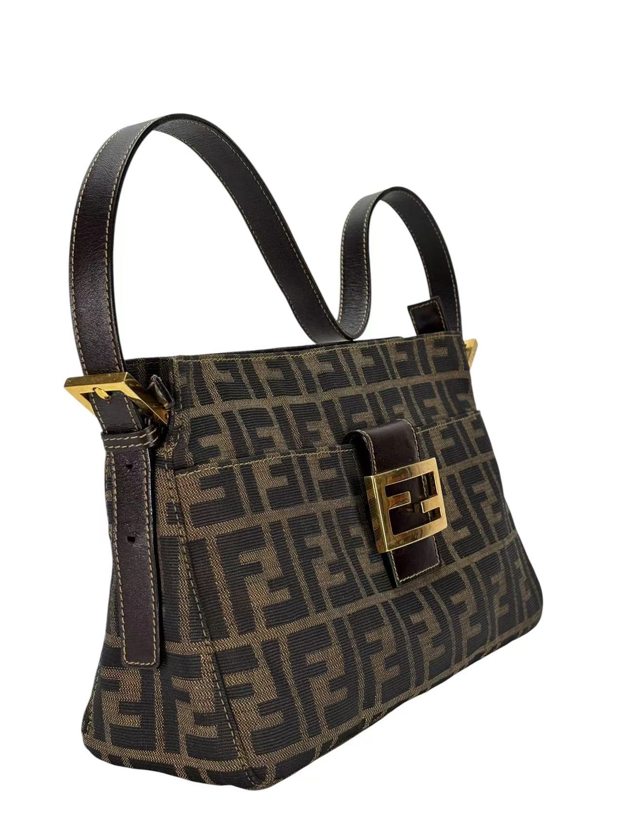 FENDI - Mamma Baguette Zucca Shoulder Bag – Camellia Vintage Tokyo