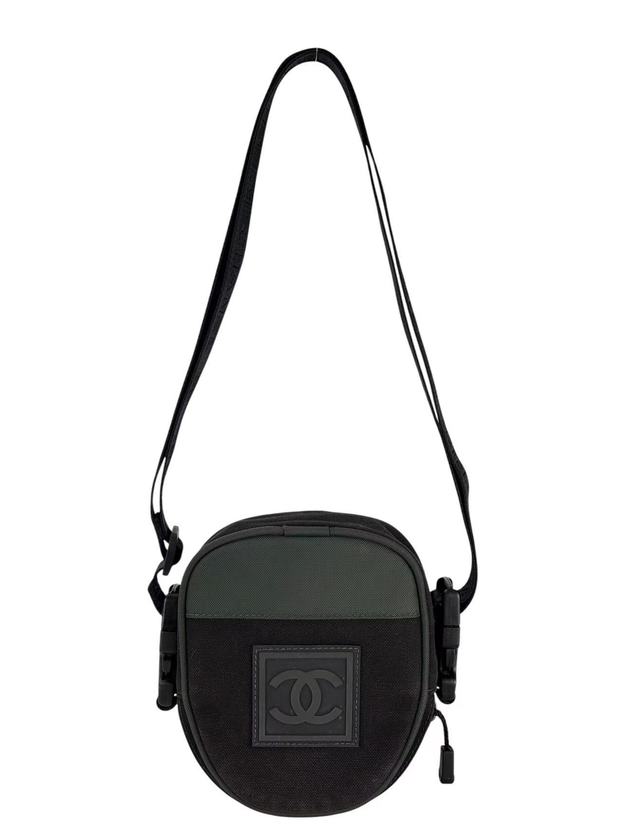 CHANEL - No.8 Sports Line COCO Mark Shoulder Bag black