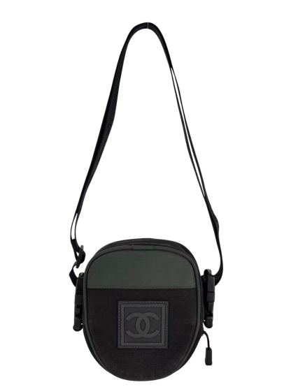 CHANEL - No.8 Sports Line COCO Mark Shoulder Bag black
