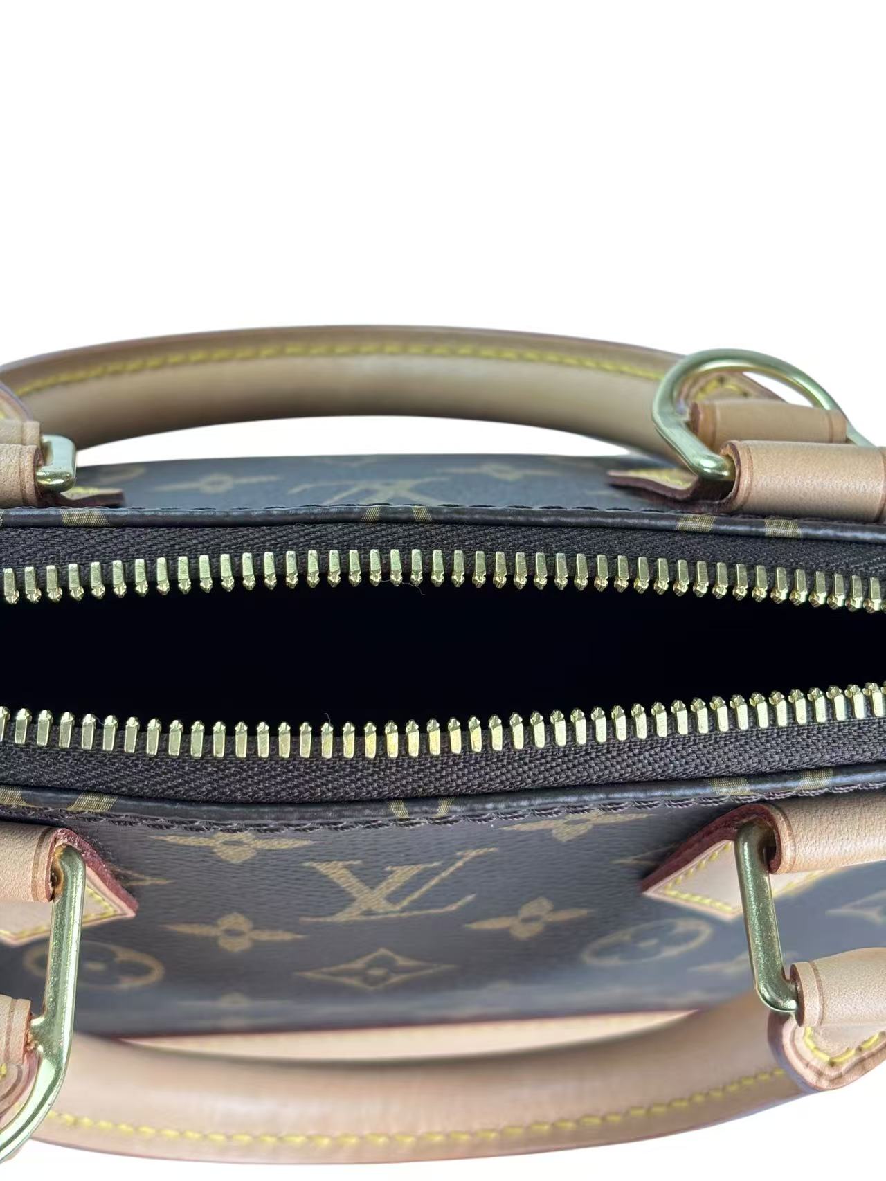LOUIS VUITTON - Monogram Canvas Alma BB Handbag