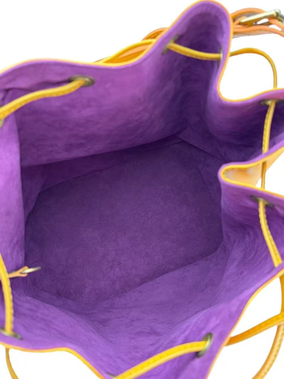 LOUIS VUITTON - Yellow Epi Noe Bucket Bag