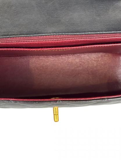 CHANEL - Black Lambskin  Small Diana Shoulder Bag