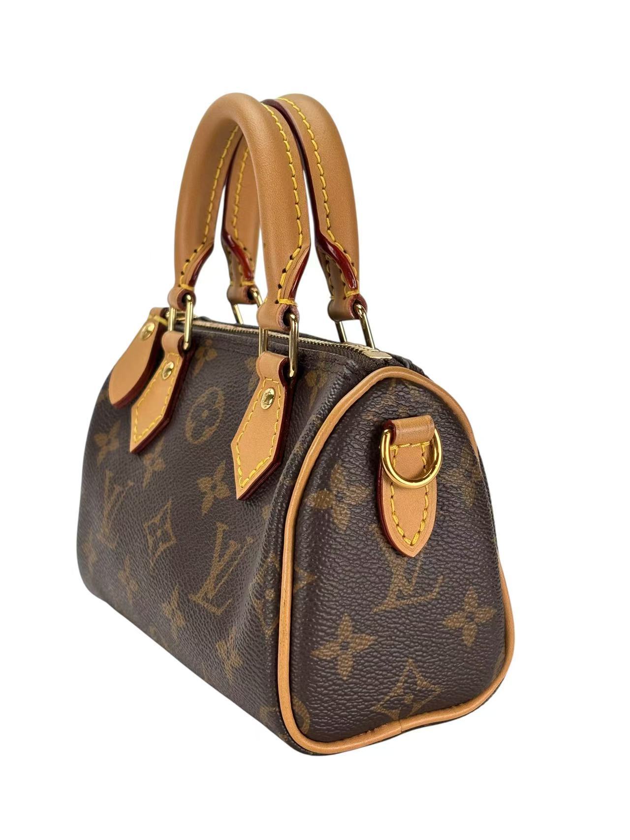 LOUIS VUITTON - Nano Speedy Monogram Canvas
