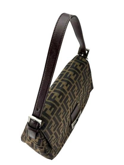 FENDI - Zucca Medium Mamma Baguette Bag