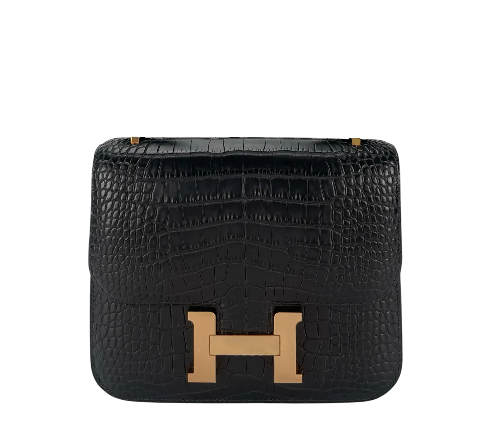 ✨HERMES Constance Hロゴ R◯刻印 フランス製 黒 濃茶 ✨HERMES Constance Hロゴ R◯刻印 フランス製 黒 濃茶