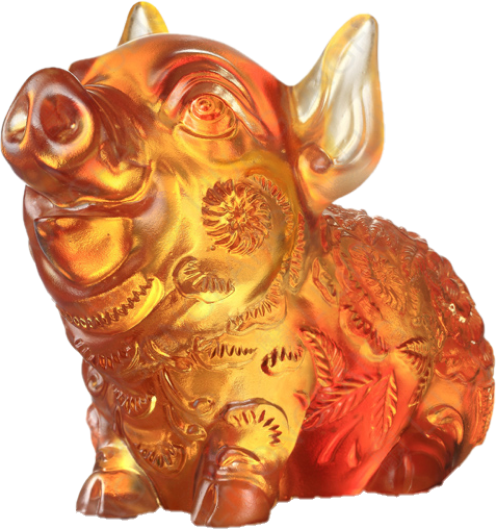 Crystal Animal, Piggy, Piglet Of Fortune