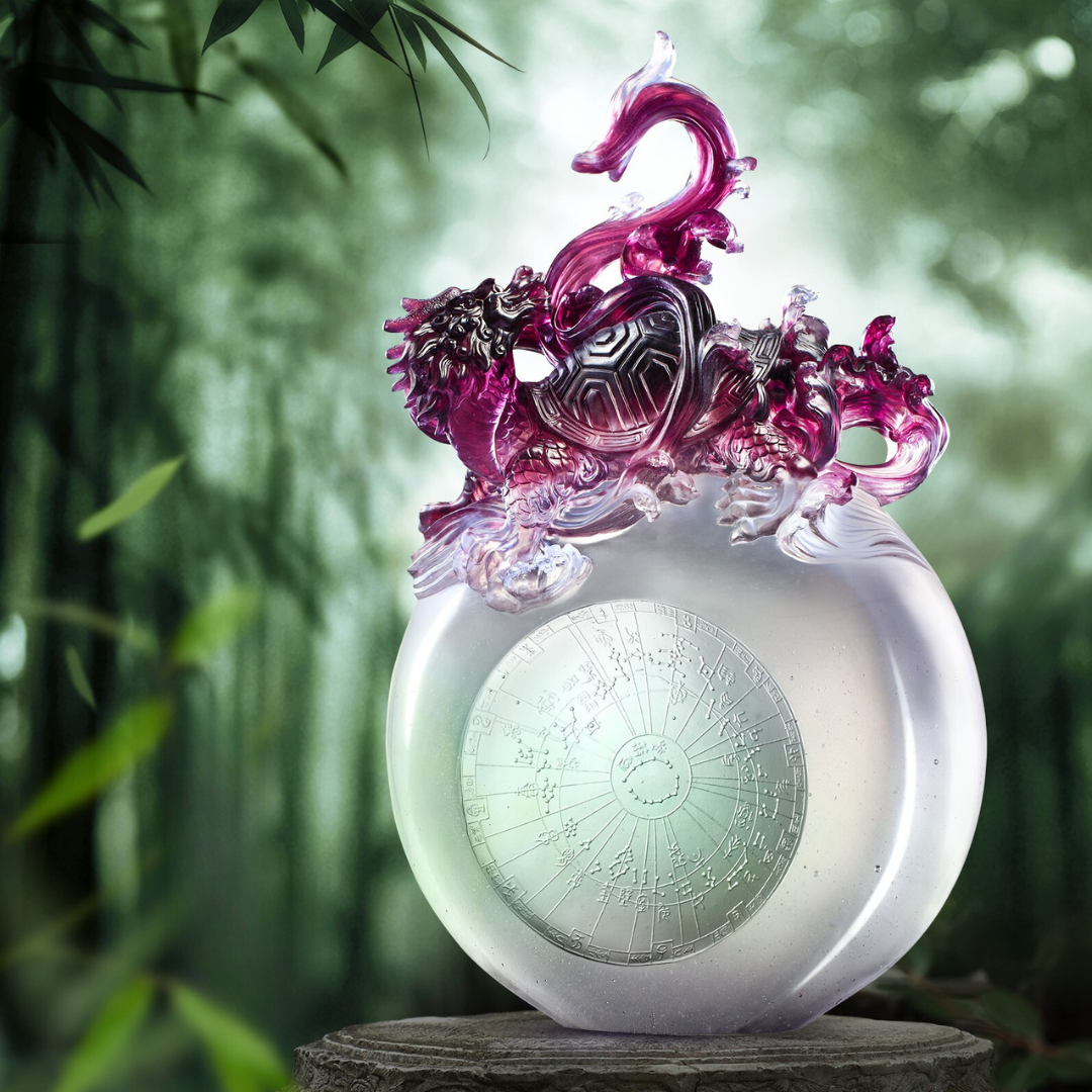 Crystal Mythical Creature, Guardian, Black Tortoise of the North-Directional Clarity -Serenity of the Xuanwu 