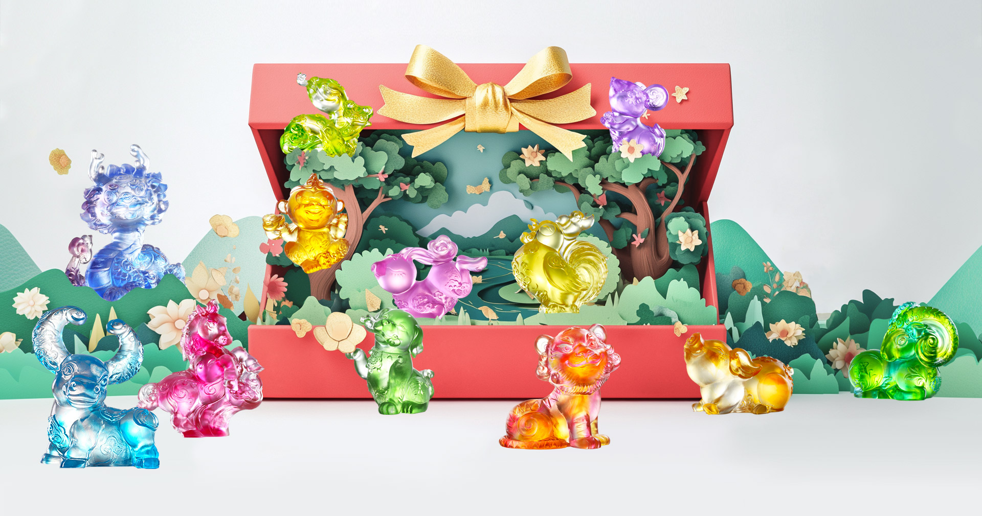 New Zodiac-Ruyi Twelve Blessing 