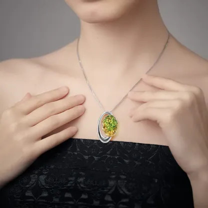 Crystal Necklace, Pendant, Every Day A New Bloom 