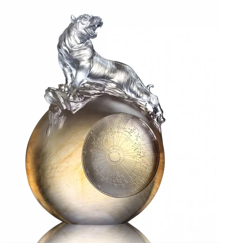 LIULI Crystal Tiger, Directional Clarity, Roar of the Tiger 