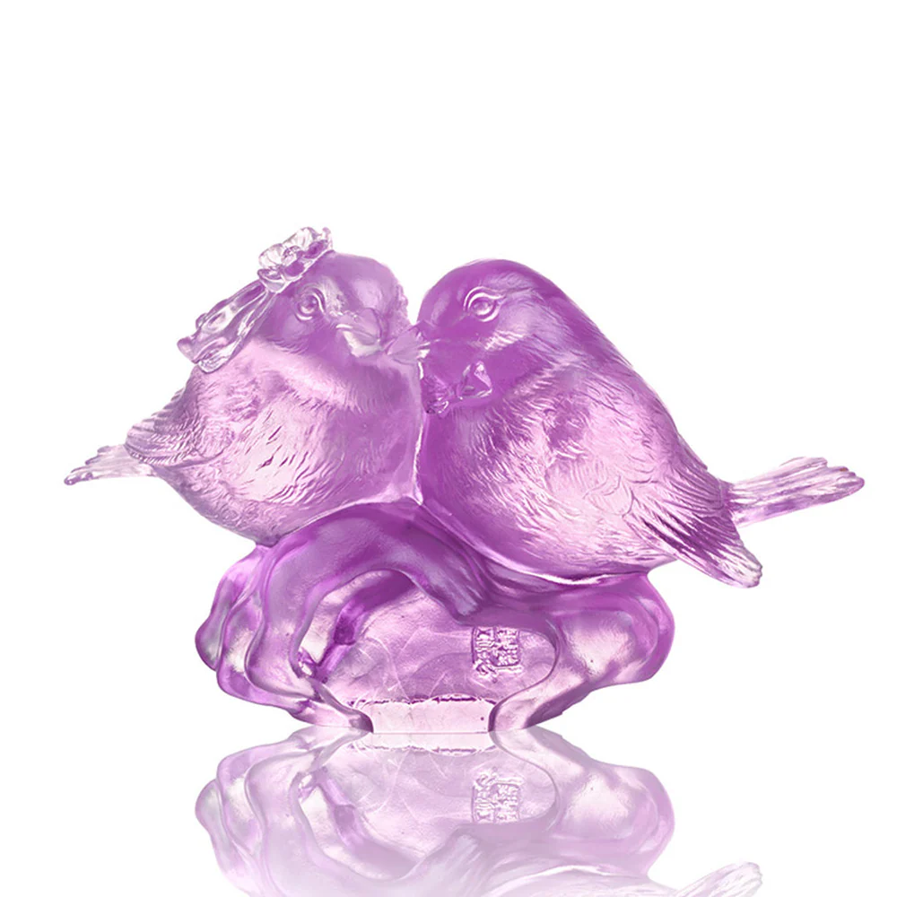 LIULI Crystal Bird, Our Happiness