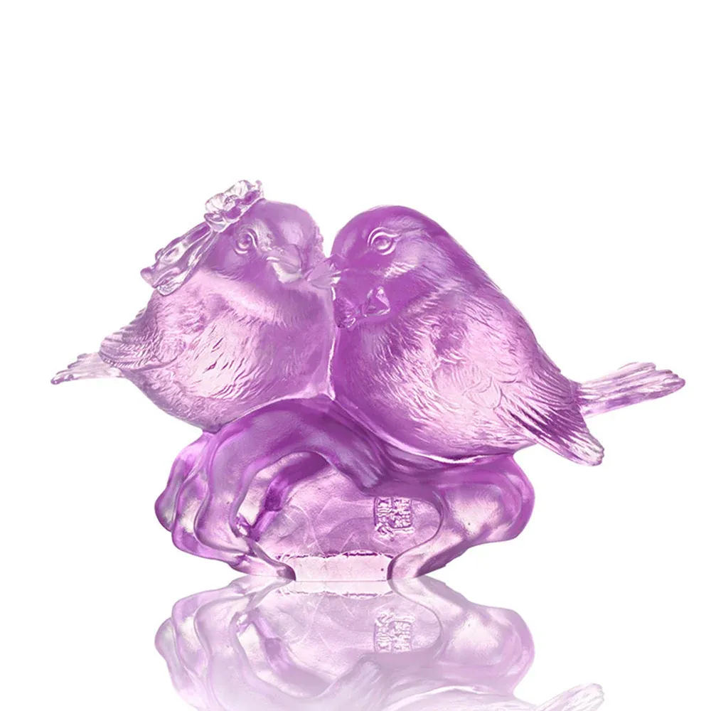 LIULI Crystal Bird, Our Happiness