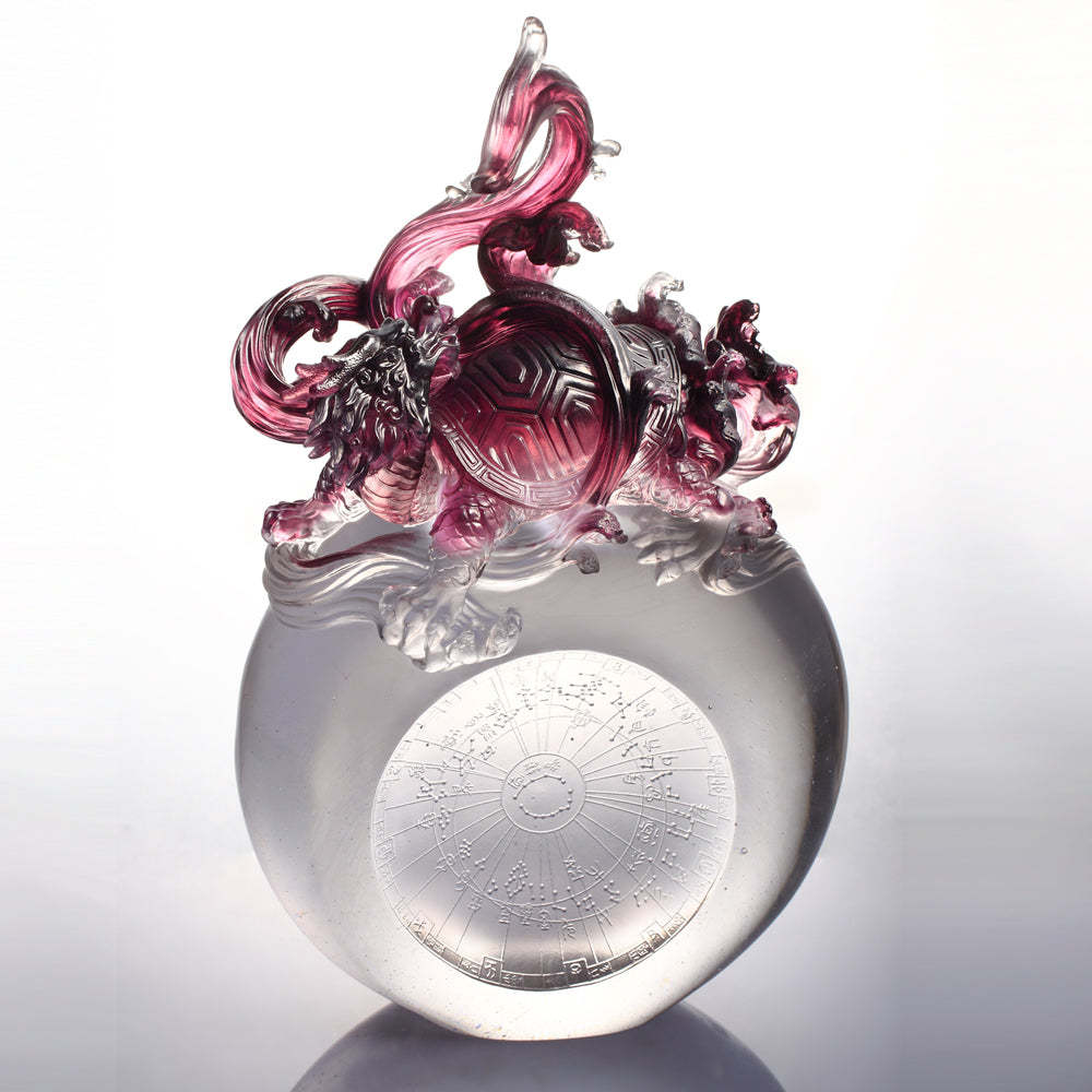 Crystal Mythical Creature, Guardian, Black Tortoise of the North-Directional Clarity -Serenity of the Xuanwu 