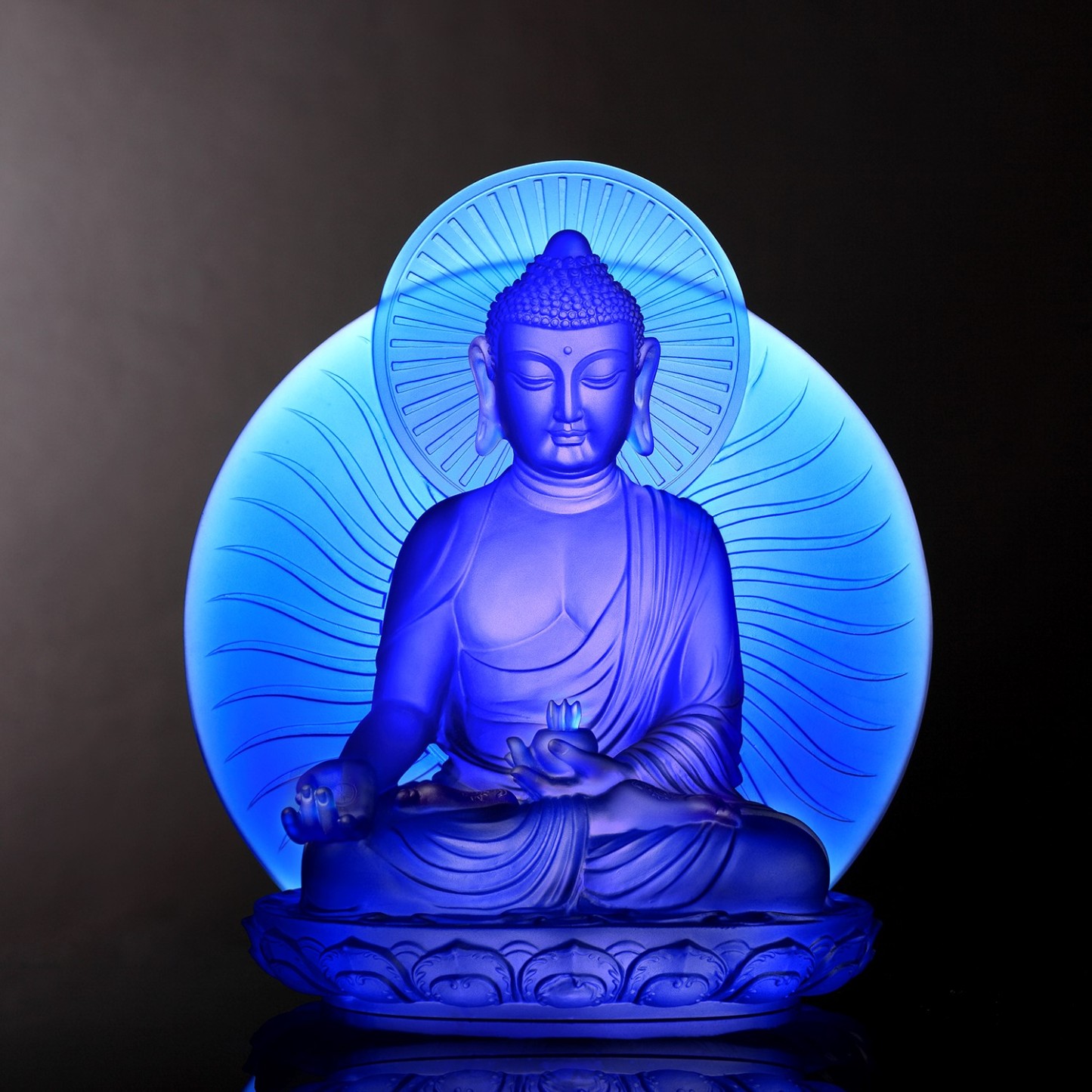 Crystal Buddha, Medicine Buddha, Wishes for Sentient Beings