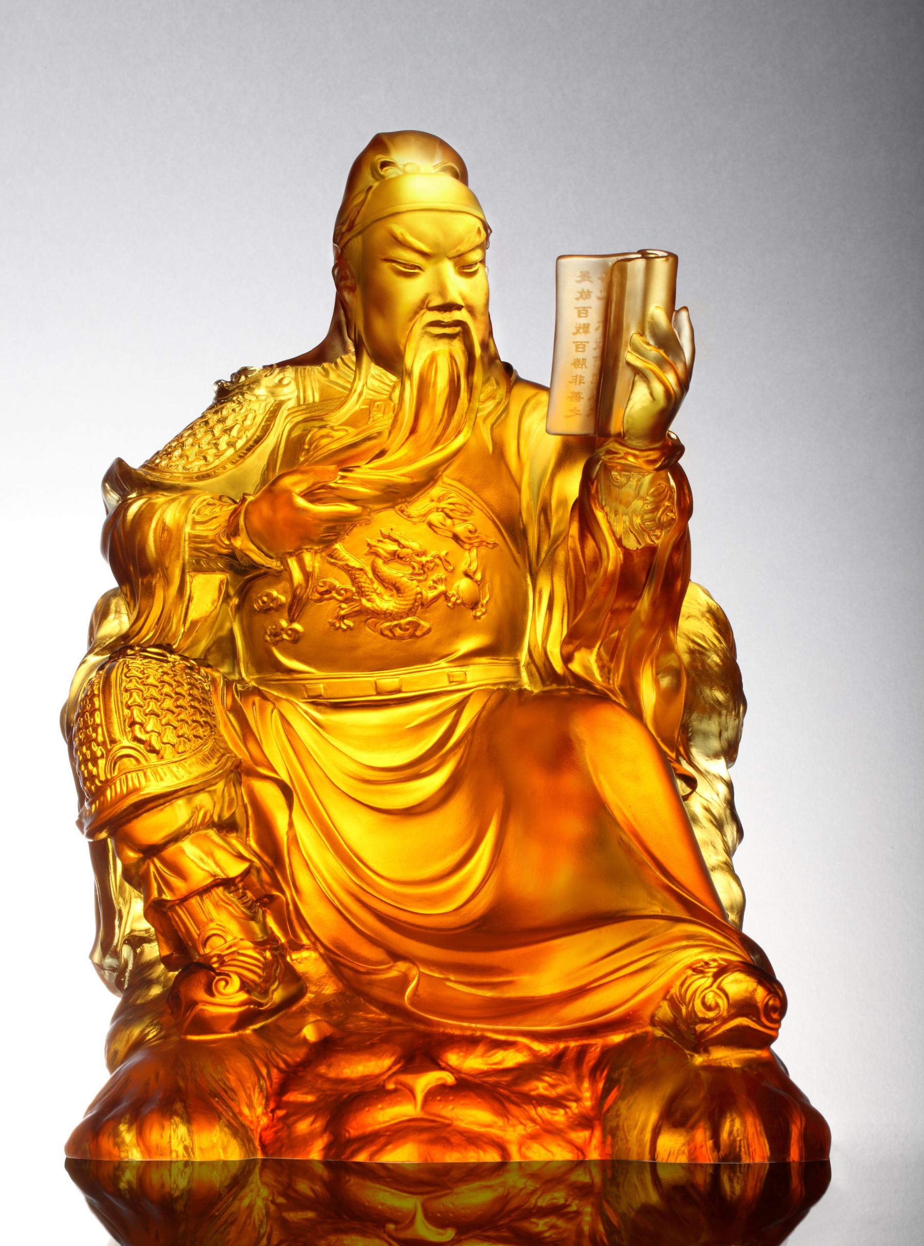 Crystal Guangong, Loyalty of General Guan Gong, Righteous Cause