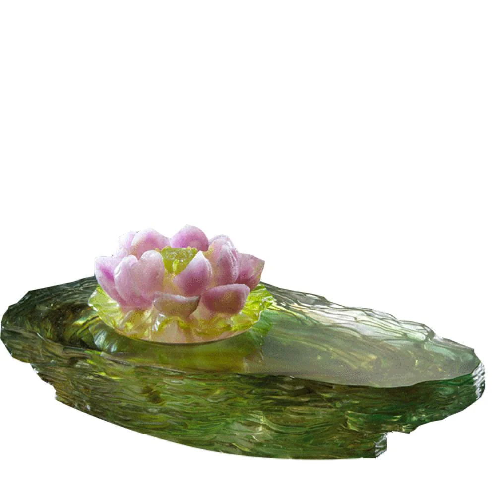 Crystal Flower, Lotus, Blooming Lotus, Surging Spring 