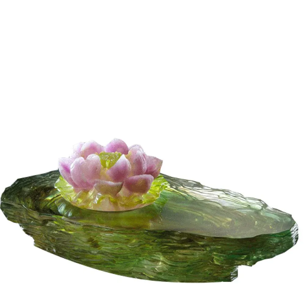 Crystal Flower, Lotus, Blooming Lotus, Surging Spring 