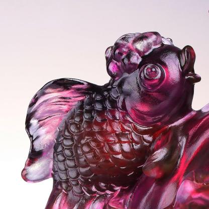 Crystal Fish, Goldfish, Upstream in Song 