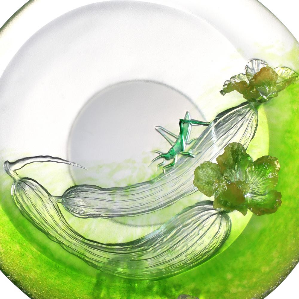 Crystal vegetable, Cricket and Loofah, Luffa, Thrive