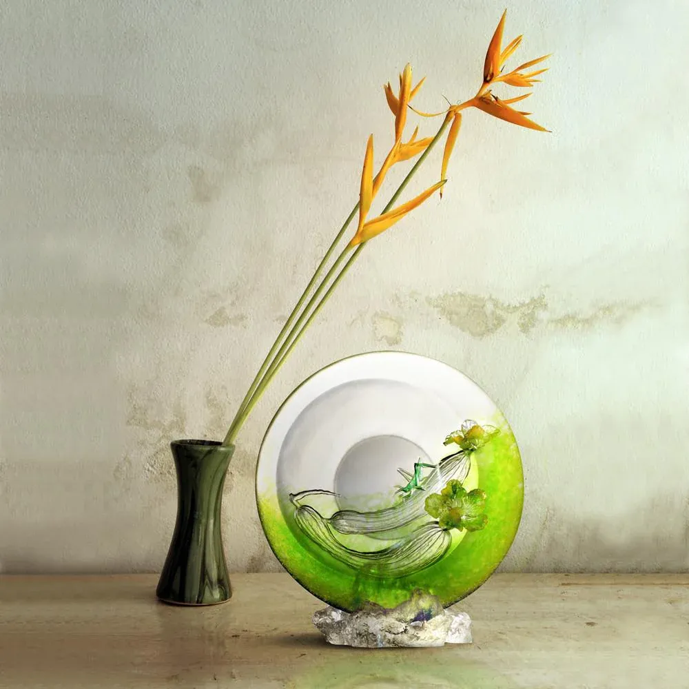 Crystal vegetable, Cricket and Loofah, Luffa, Thrive