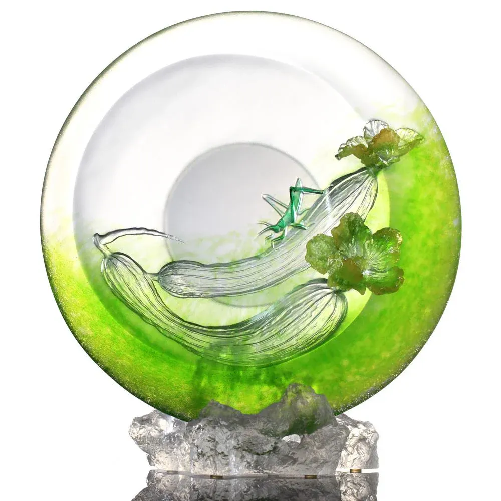 Crystal vegetable, Cricket and Loofah, Luffa, Thrive