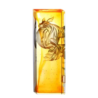 LIULI Crystal Goldfish , Rise Together