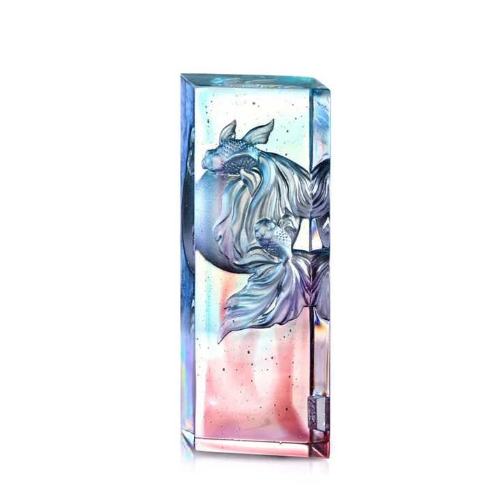 LIULI Crystal Goldfish , Rise Together
