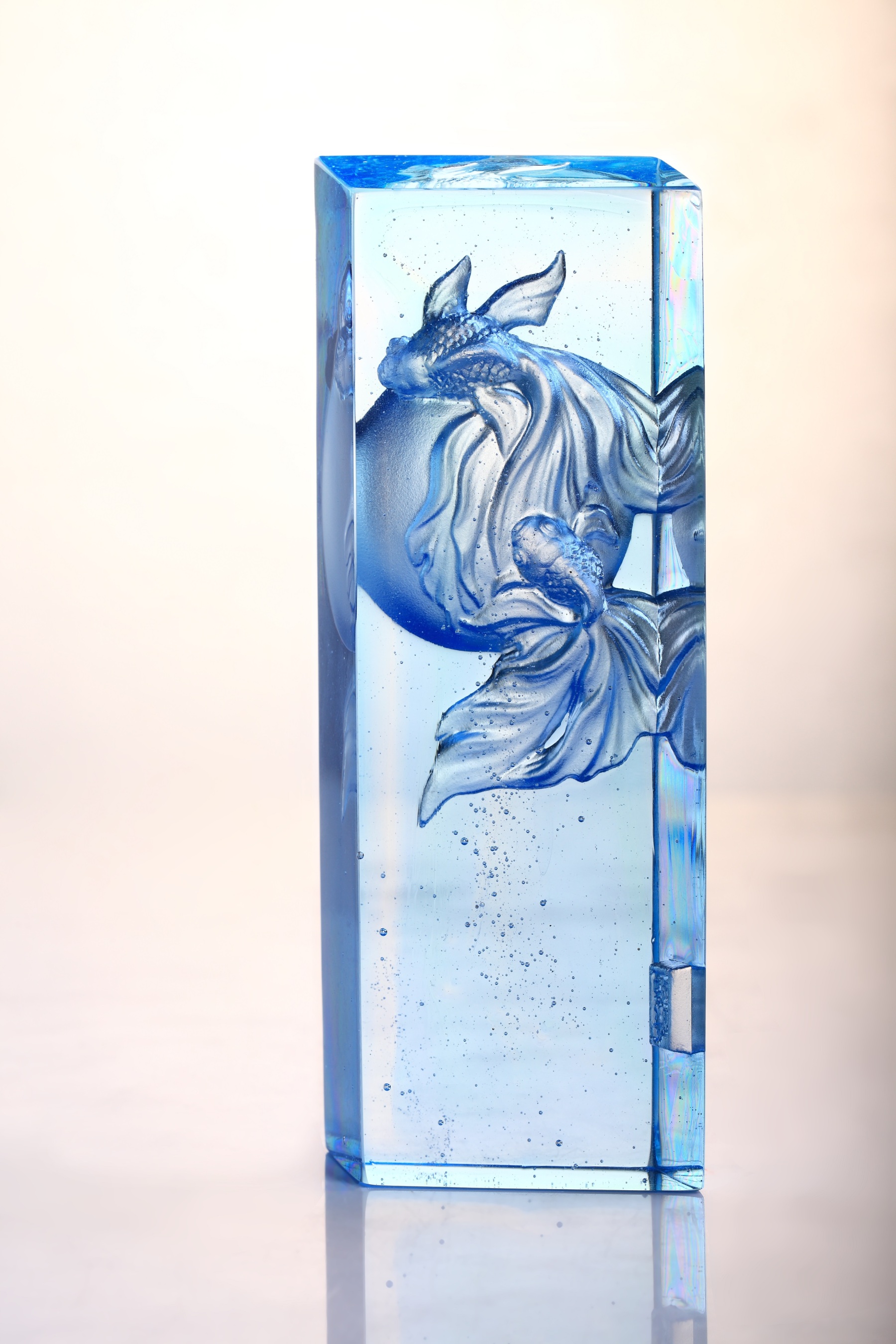 LIULI Crystal Goldfish , Rise Together