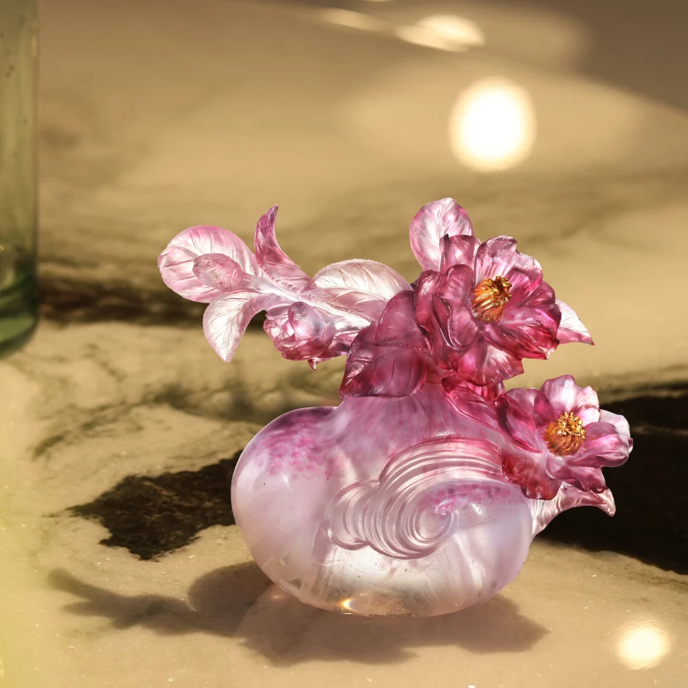 Crystal Flower, Camellia, mother