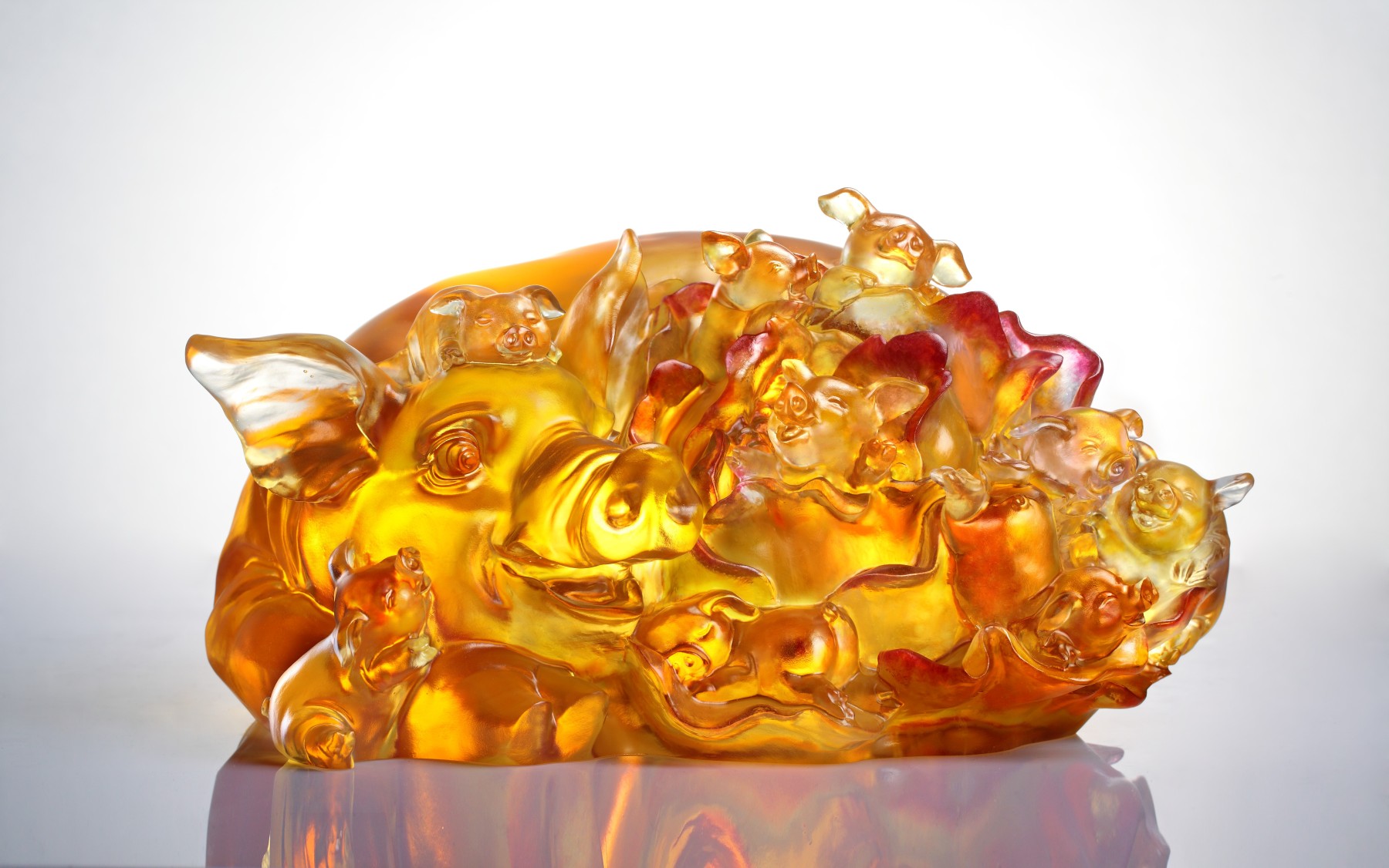 Crystal Animal, Pig, Generational Joy