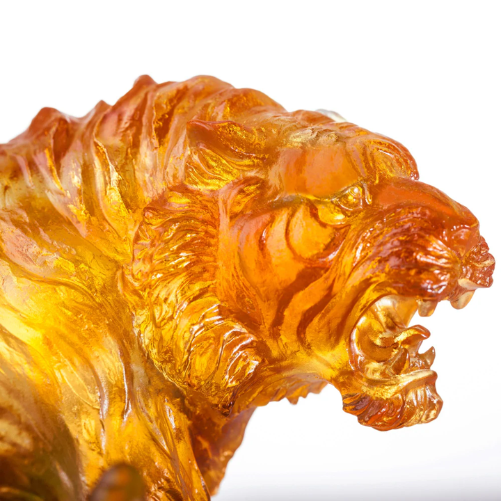 Crystal Animal, Tiger, Roaring into the Heavens