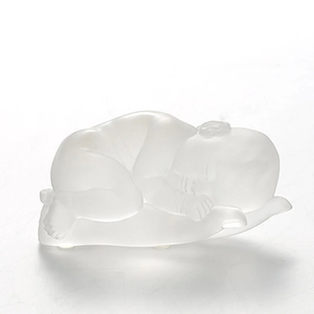 LIULI Crystal Baby Doll Figurine, A Great Wish (Special Edition)