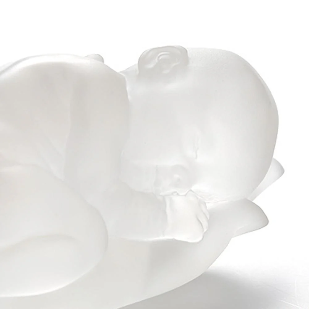 LIULI Crystal Baby Doll Figurine, A Great Wish (Special Edition)