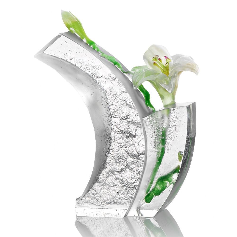 LIULI Crystal Lily Flower - Taiwan Lily 