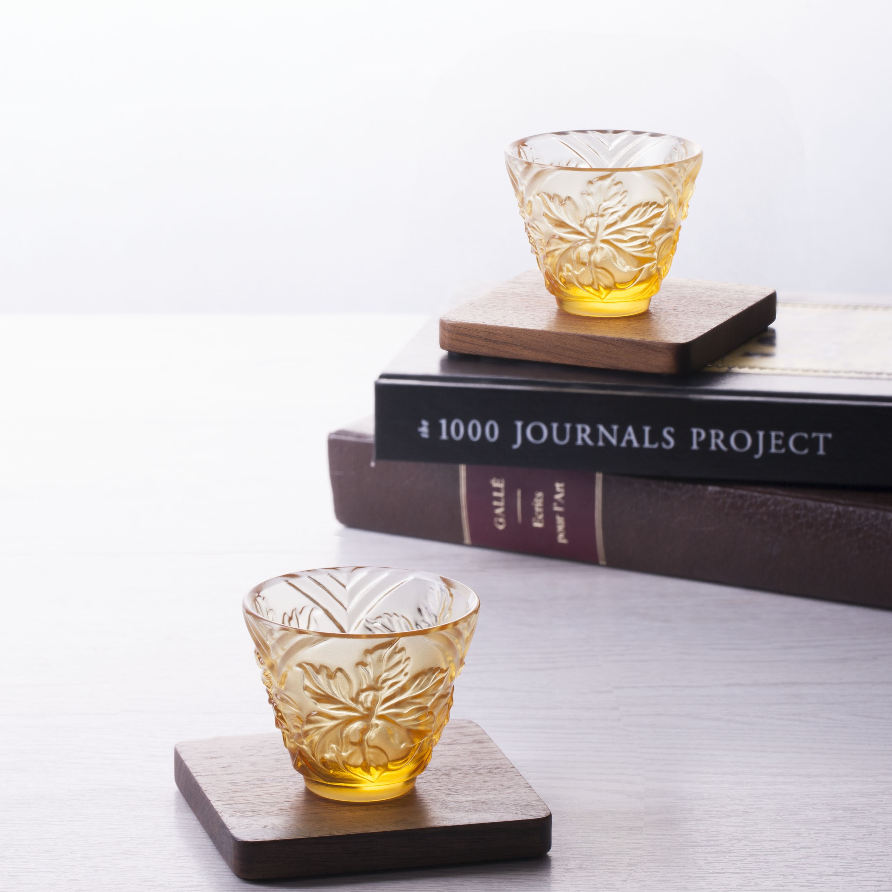 LIULI Crystal Glass, To Drink Amongst Flowers 