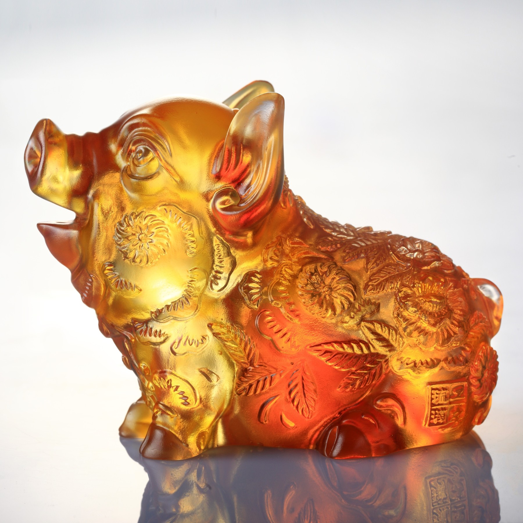 Crystal Animal, Piggy, Piglet Of Fortune