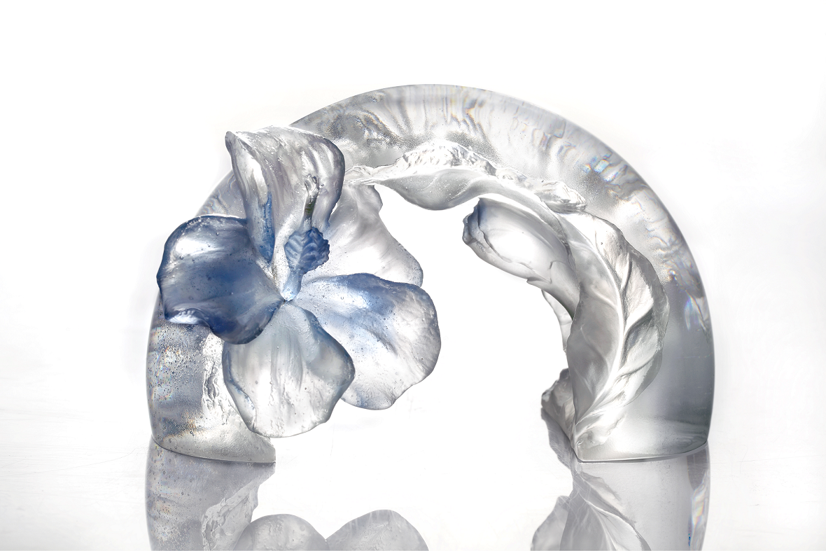 Crystal Flower, Hibiscus, Song of the Morning Flower (Special Edition, Come with Display Base)