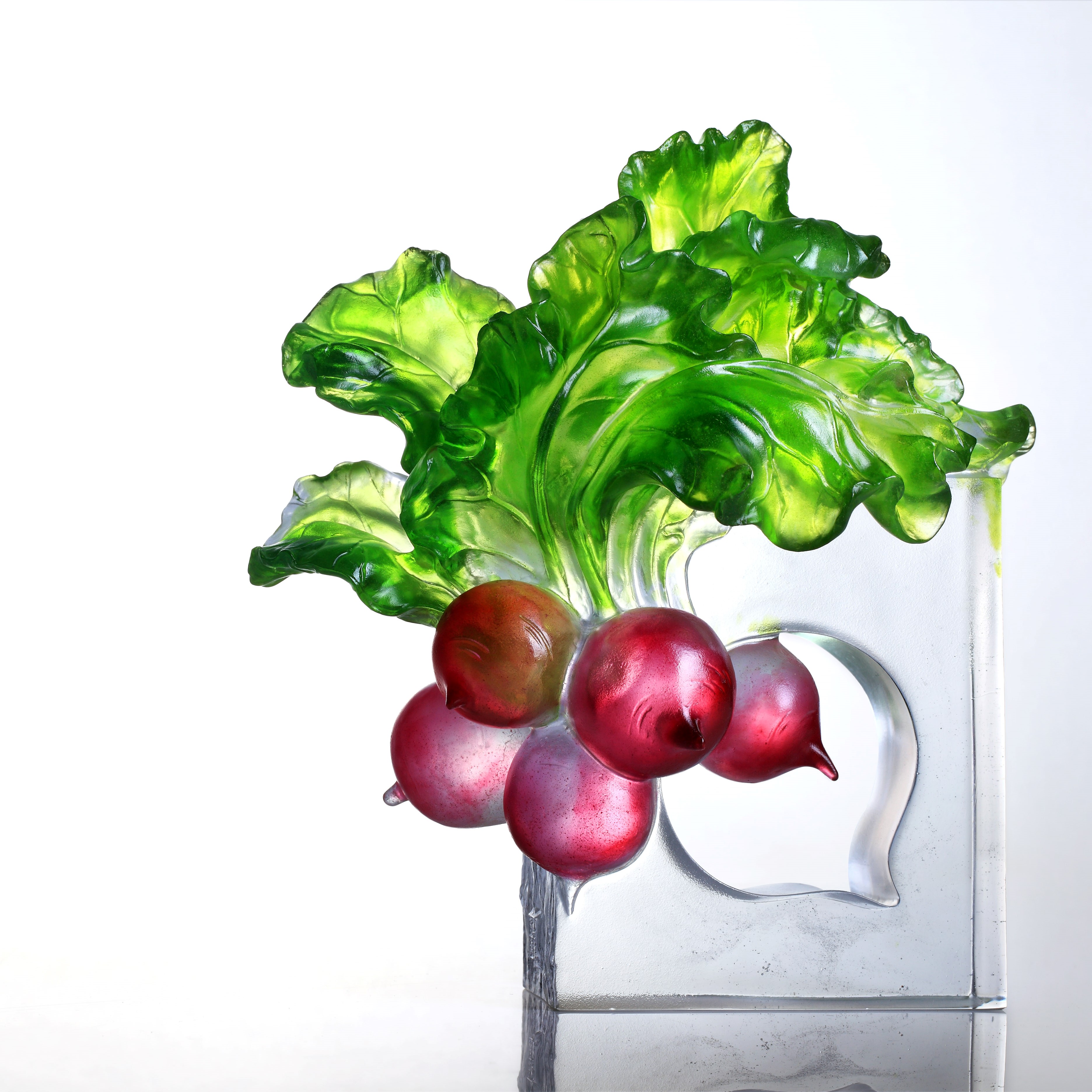 LIULI Crystal Radish, The Heart of Our Great Land