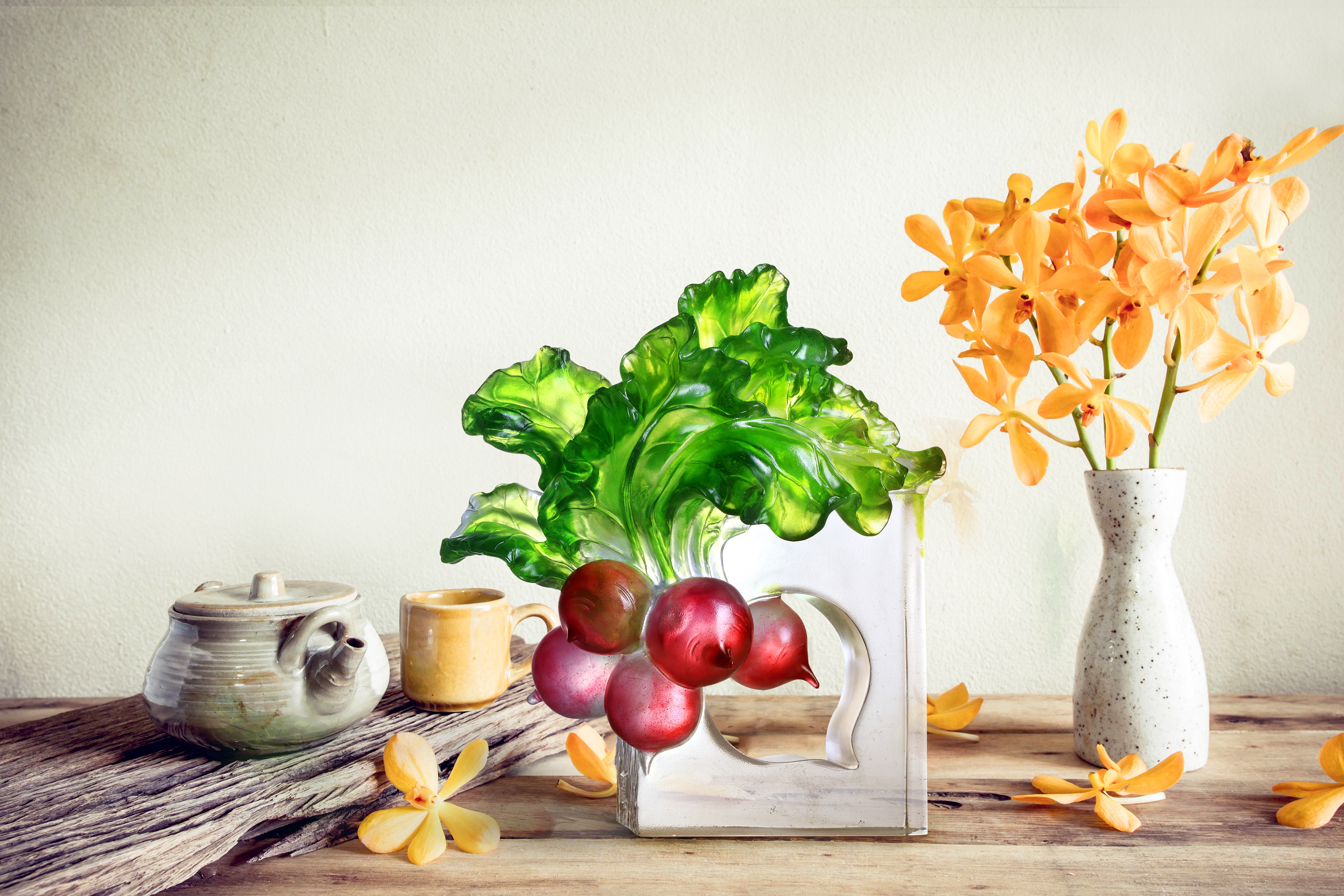 LIULI Crystal Radish, The Heart of Our Great Land