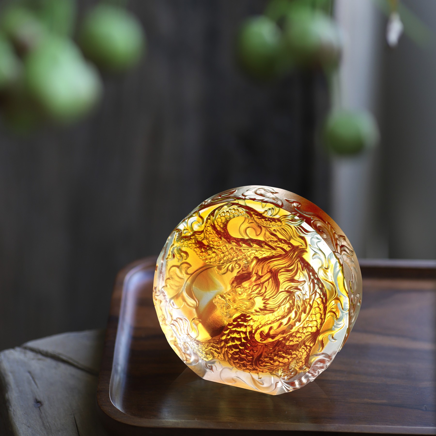 LIULI Crystal Dragon- To Be Dragon