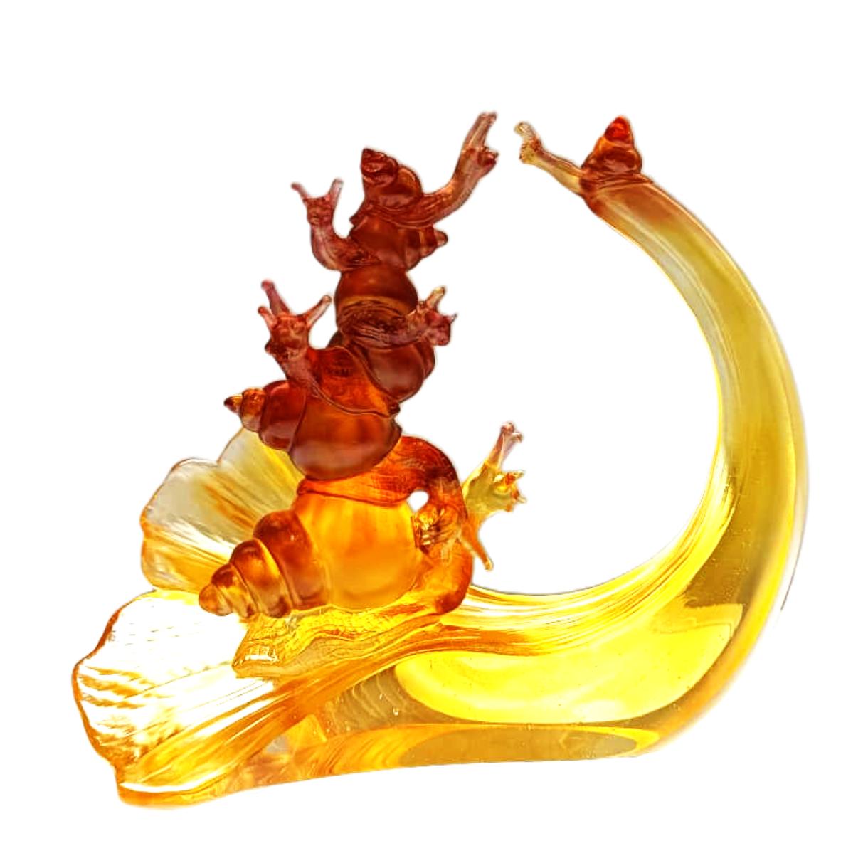 LIULI Crystal Snail, My Family