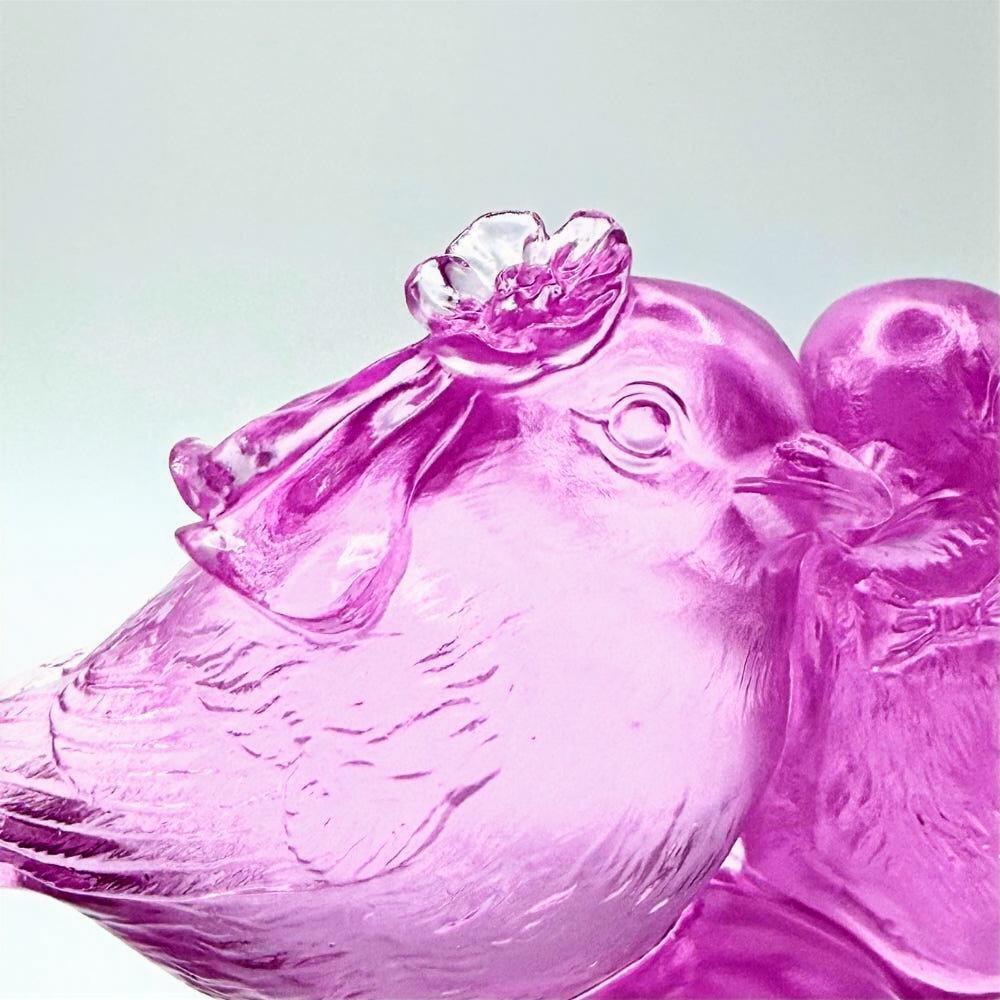 LIULI Crystal Bird, Our Happiness